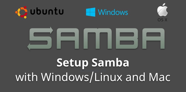 Samba configuration on Ubuntu server terminal